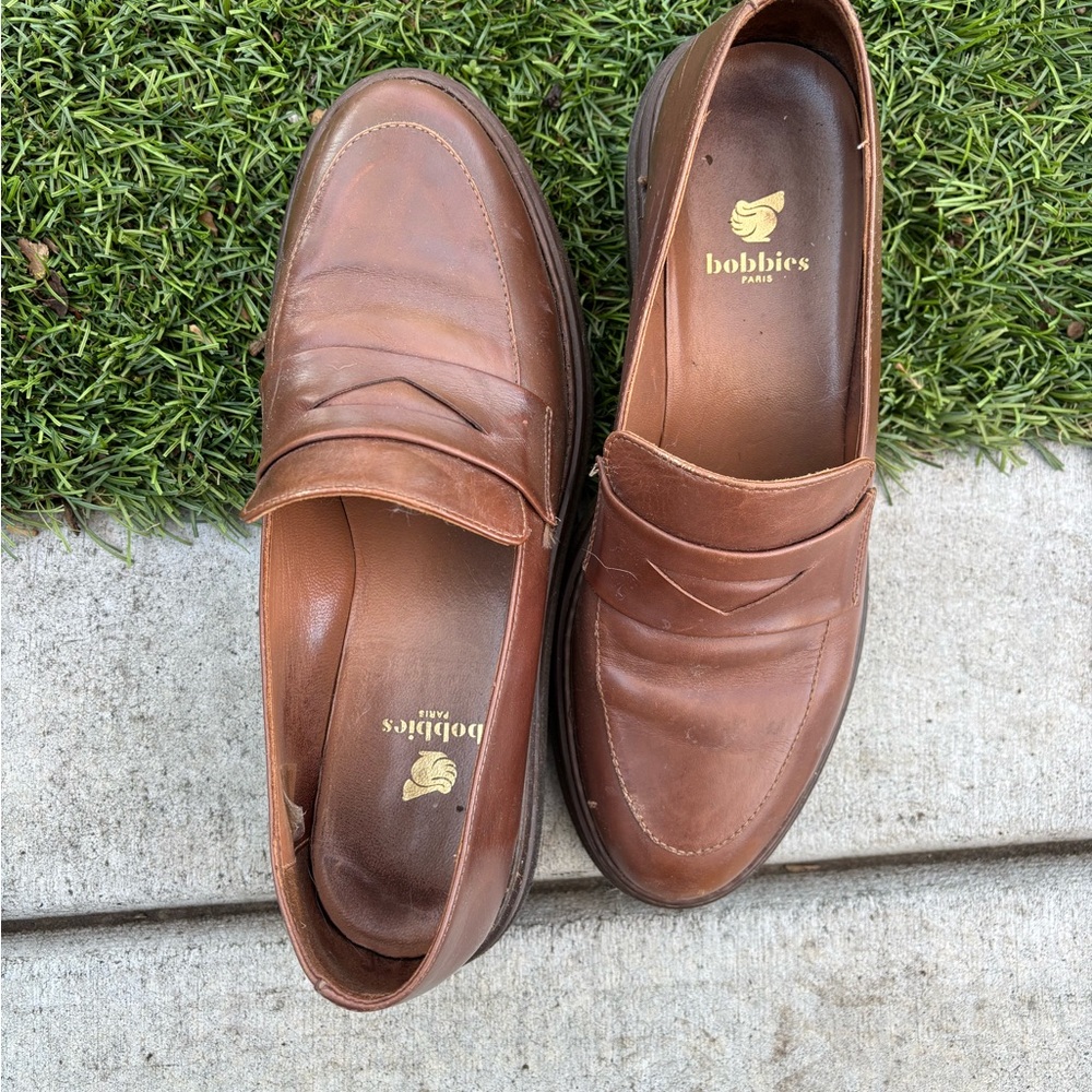 Bobbies Paris Women’s Brown Loafers - Picture 5 of 12